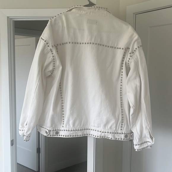 Vici white small jean jacket - Picture 3 of 3